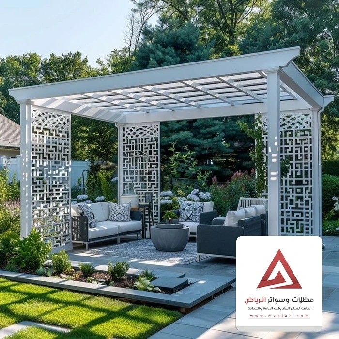 مظلات قماش للحدائق الرياض