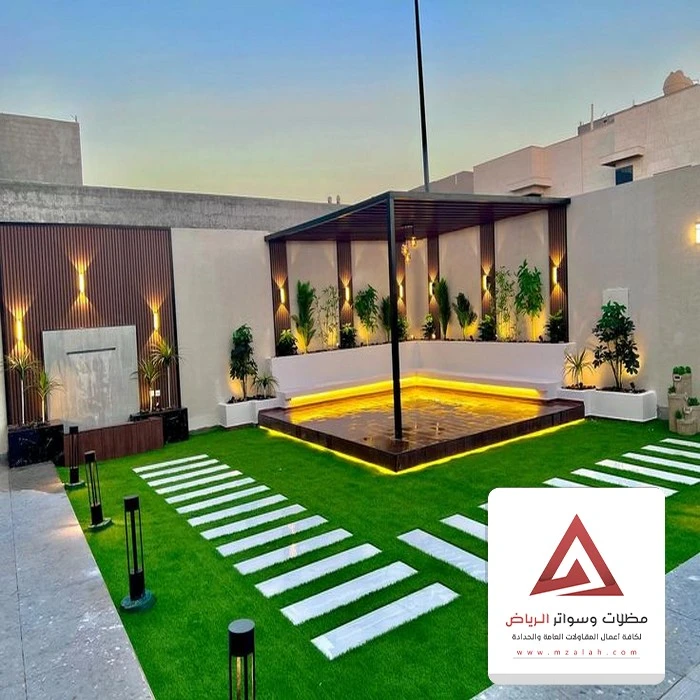 مظلات حدائق منزلية الرياض