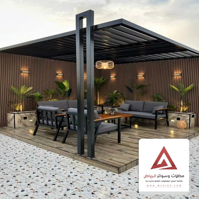 مظلات حدائق منزلية الرياض