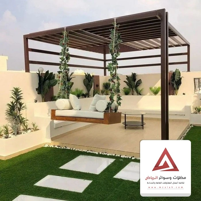 تفصيل مظلات حدائق الرياض