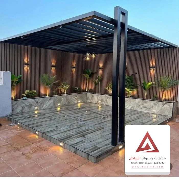 مظلات قماش للحدائق الرياض