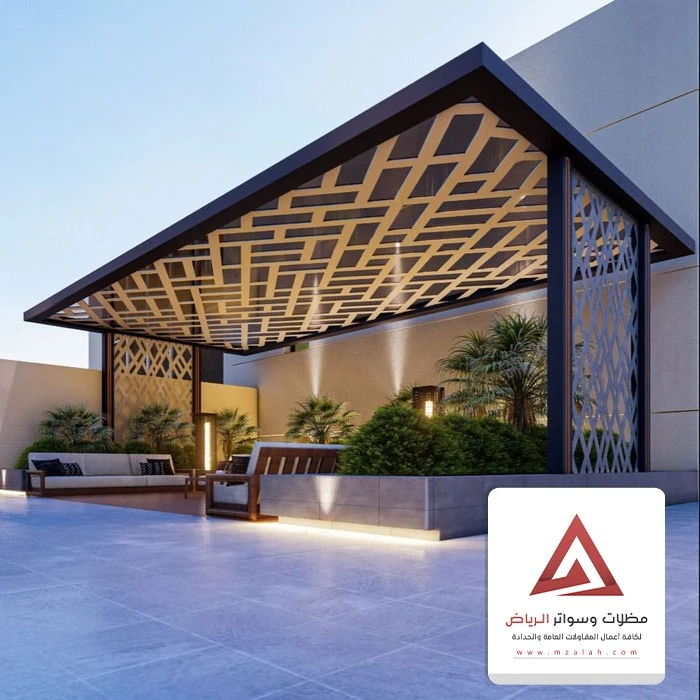 تفصيل مظلات حدائق الرياض