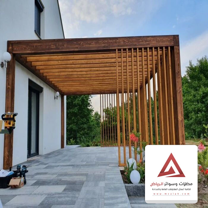 مظلات خشبية خارجية الرياض