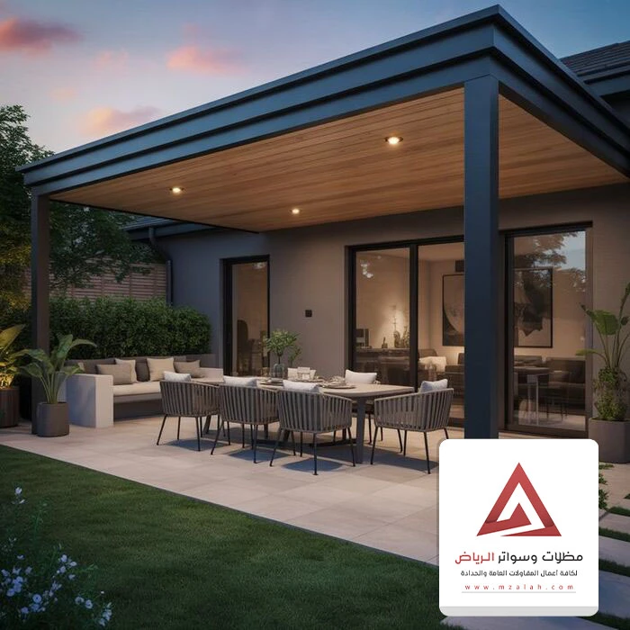 عمل مظلة خشبية الرياض