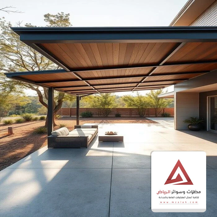 عمل مظلة خشبية الرياض
