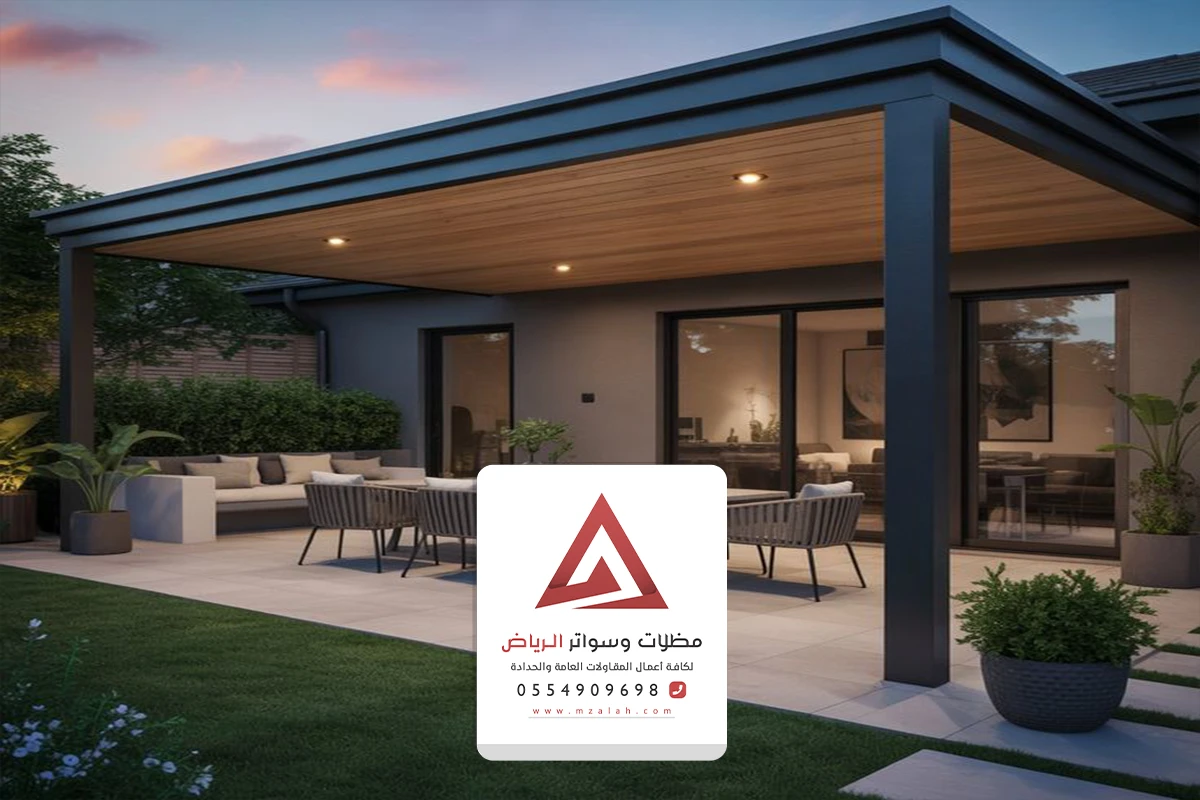 تركيب مظلات خشبية الرياض