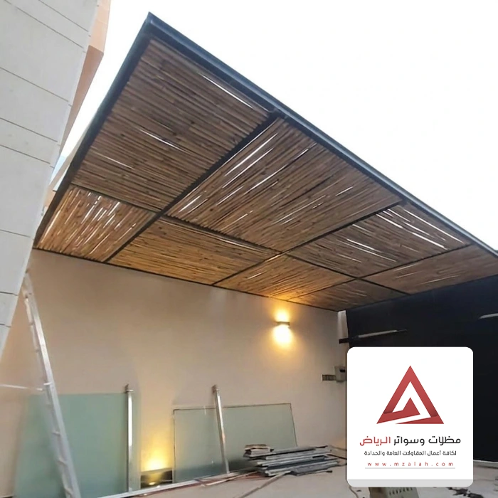 مظلات خيزران للحدائق في الرياض