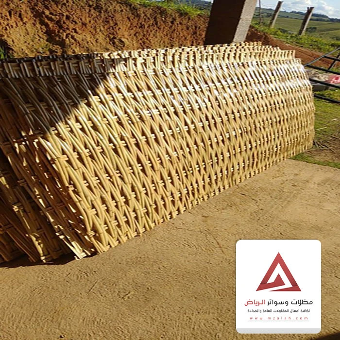 سواتر خيزران للجدران بالرياض